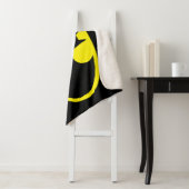 Batman Symbol | Becken-Oval-Logo Sherpadecke (Beispiel)