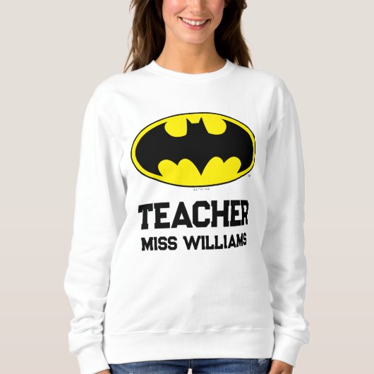 Batman Symbol | Becken-Oval-Logo Sweatshirt (Vorderseite)