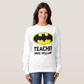 Batman Symbol | Becken-Oval-Logo Sweatshirt (Vorne ganz)