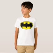 Batman Symbol | Becken-Oval-Logo T-Shirt (Vorne ganz)