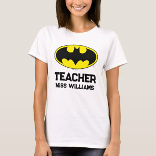 Batman Symbol Becken-Oval-Logo T-Shirt