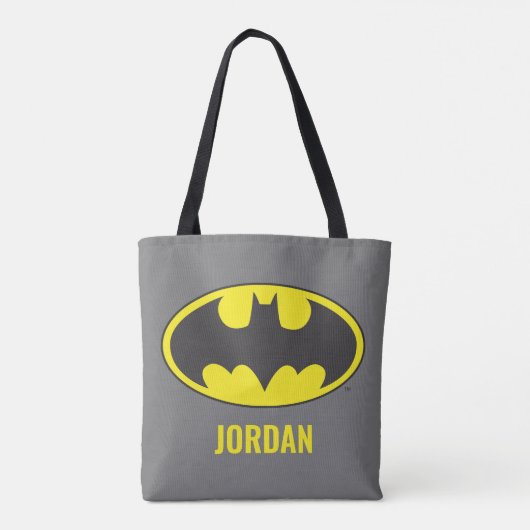 Batman Symbol | Becken-Oval-Logo Tasche (Rückseite)