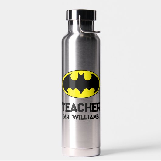 Batman Symbol | Becken-Oval-Logo Trinkflasche (Links)