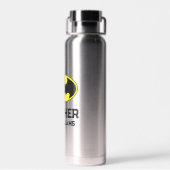 Batman Symbol | Becken-Oval-Logo Trinkflasche (Rückseite)