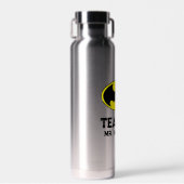Batman Symbol | Becken-Oval-Logo Trinkflasche (Vorne)