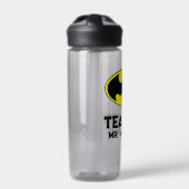Batman Symbol | Becken-Oval-Logo Trinkflasche (Vorderseite)