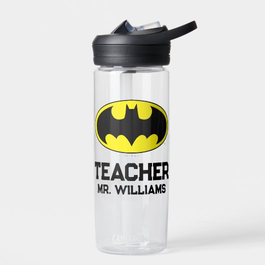 Batman Symbol | Becken-Oval-Logo Trinkflasche (Links)