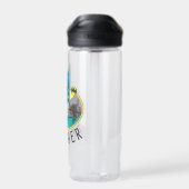 Batman Symbol | Becken-Oval-Logo Trinkflasche (Rückseite)