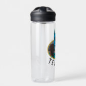 Batman Symbol | Becken-Oval-Logo Trinkflasche (Vorderseite)