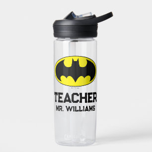 Batman Symbol   Becken-Oval-Logo Trinkflasche