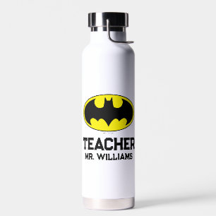 Batman Symbol   Becken-Oval-Logo Trinkflasche