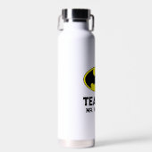 Batman Symbol | Becken-Oval-Logo Trinkflasche (Vorne)