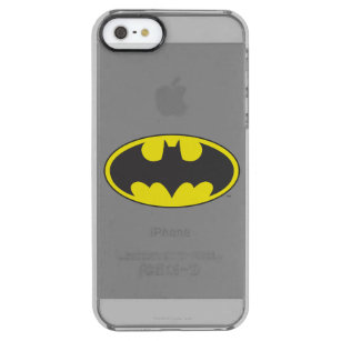 Batman Symbol   Becken-Oval-Logo Durchsichtige iPhone SE/5/5s Hülle