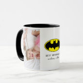 Batman Symbol | Best Mama Foto Tasse (Vorderseite Links)