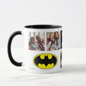 Batman Symbol | Beste Vater-FotoCollage Tasse (Links)