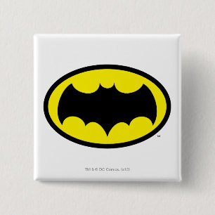 Batman Symbol Button