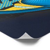 Batman Symbol | Classic Collage Logo Poster (Ecke)