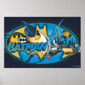 Batman Symbol | Classic Collage Logo Poster (Vorne)