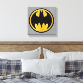 Batman Symbol | Classic Logo Leinwanddruck (Insitu (Schlafzimmer))
