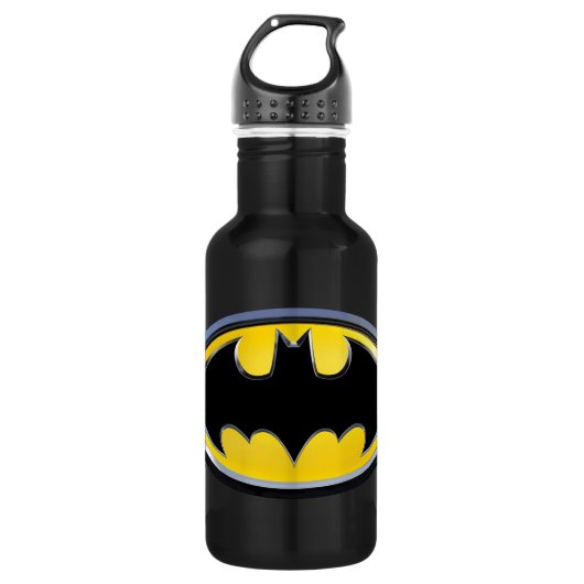 Batman Symbol | Classic Logo Trinkflasche (Vorderseite)