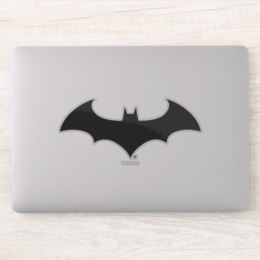 Batman Symbol | Einfache Bat-Silhouette Aufkleber (Computer)