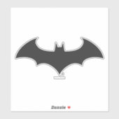 Batman Symbol | Einfache Bat-Silhouette Aufkleber (Blatt)