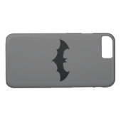 Batman Symbol | Einfache Bat-Silhouette Case-Mate iPhone Hülle (Rückseite (Horizontal))