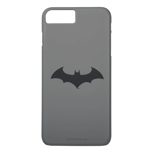 Batman Symbol | Einfache Bat-Silhouette Case-Mate iPhone Hülle (Rückseite)