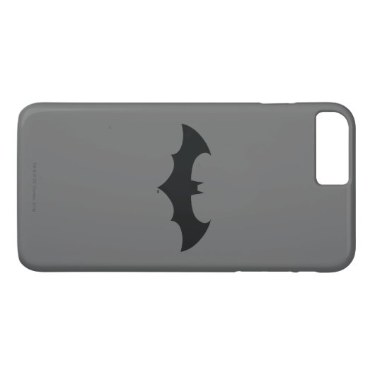 Batman Symbol | Einfache Bat-Silhouette Case-Mate iPhone Hülle (Rückseite (Horizontal))