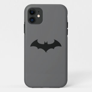 Batman Symbol   Einfache Bat-Silhouette iPhone 11 Hülle
