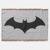Batman Symbol | Einfache Bat-Silhouette Decke (Vorderseite)