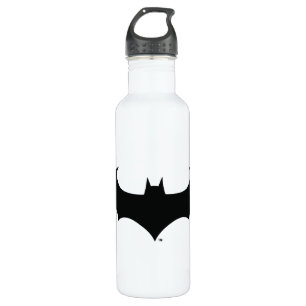 Batman Symbol   Einfache Bat-Silhouette Edelstahlflasche