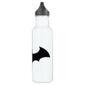 Batman Symbol | Einfache Bat-Silhouette Edelstahlflasche (Rechts)