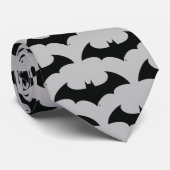 Batman Symbol | Einfache Bat-Silhouette Krawatte (Gerollt)