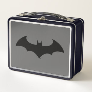Batman Symbol   Einfache Bat-Silhouette Metall Brotdose