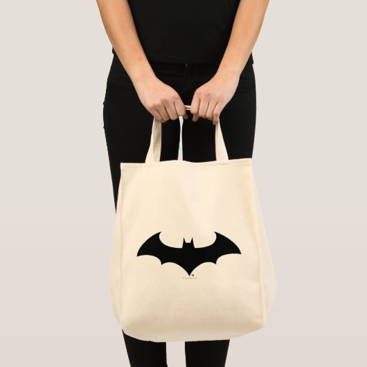 Batman Symbol | Einfache Bat-Silhouette Tragetasche (Vorderseite (Produkt))