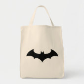 Batman Symbol | Einfache Bat-Silhouette Tragetasche (Vorne)