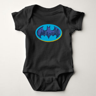 Batman   Symbol für die Stadt Arkham Baby Strampler