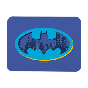 Batman   Symbol für die Stadt Arkham Magnet