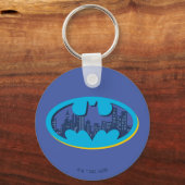 Batman | Symbol für die Stadt Arkham Schlüsselanhänger (Vorderseite)