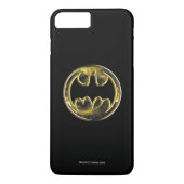 Batman Symbol | Gold-Logo Case-Mate iPhone Hülle (Rückseite)