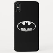 Batman Symbol | Grainy-Logo Case-Mate iPhone Hülle (Rückseite)