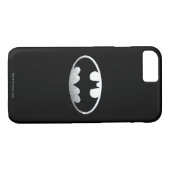 Batman Symbol | Grainy Logo Case-Mate iPhone Hülle (Rückseite (Horizontal))