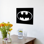 Batman Symbol | Grainy-Logo Foliendrucke (Ablage(Küche))