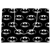 Batman Symbol | Grainy-Logo Große Geschenktüte (Vorderseite)