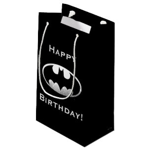 Batman-Symbol Grainy Logo Kleine Geschenktüte