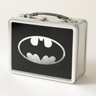 Batman Symbol   Grainy-Logo Metall Brotdose