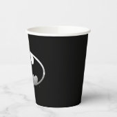 Batman Symbol | Grainy-Logo Pappbecher (Links)