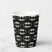 Batman Symbol | Grainy-Logo Pappbecher (Links)