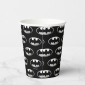 Batman Symbol | Grainy-Logo Pappbecher (Rechts)
